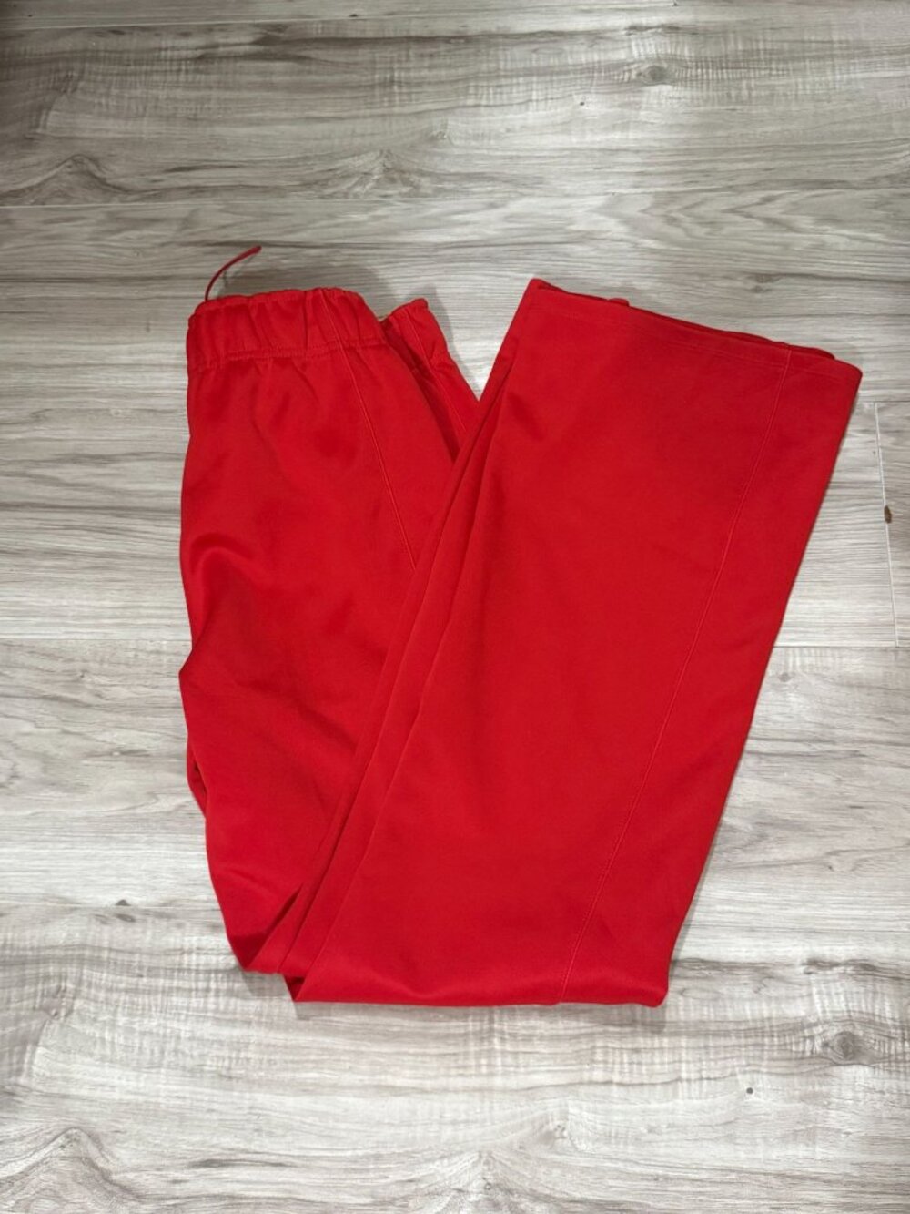 Nike Sportswear windrunner Phoenix Knit Pants Red Womens Size S